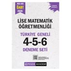 Pegem Akademi Yayıncılık 2026 MEB AGS ÖABT Lise Matematik Öğretmenliği Tamamı Çözümlü Türkiye Geneli 4-5-6 (3'lü Deneme Seti)
