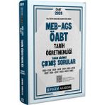 Pegem Akademi Yayıncılık 2026 Meb Ags Öabt Tarih Öğretmenliği Tamamı Çözümü Çıkmış Sorular