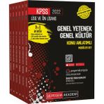 Pegem Akademi Yayıncılık KPSS 2022'lise ve Önlisans Genel Yetenek Genel Kültür Konu Anlatımlı Modüler Seti