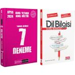 Pegem Akademi Yayıncılık KPSS Genel Yetenek Genel Kültür 7 Deneme ve Akm Dil Bilgisi Soru Bankası Seti 2 Kitap