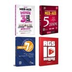 Pegem Akademi Yayıncılık MEB AGS İndeks 3 lü, Pegem 5 li, Uzman Kariyer 10 lu ve Doktrin 7 li Fasikül Deneme (4 Kitap)