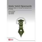 Pegem Akademi Yayıncılık Müdür Yetkili Öğretmenlik Öğretmen Adayları ve Mesleğe Yeni Başla