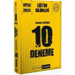 Pegem Akademi Yayıncılık Pegem 2024 Kpss Eğitim Bilimleri 10 Deneme Çözümlü Pegem Akademi Yayınları