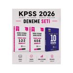 Pegem Akademi Yayıncılık Pegem 2026 KPSS GK GY 10 Deneme & KPSS GK GY Türkiye Geneli Deneme Seti