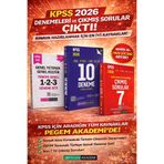 Pegem Akademi Yayıncılık Pegem 2026 KPSS GKGY Türkiye Geneli 1-2-3 (3'lü Deneme Seti) & KPSS GKGY 10 Deneme & KPSS Çıkmış Sor