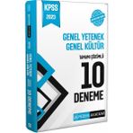 Pegem Akademi Yayıncılık Pegem Akademi 2023 KPSS Genel Yetenek Genel Kültür Tamamı Çözümlü 10 Deneme Üniversite Hazırlık