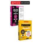 Pegem Akademi Yayıncılık PEGEM AKADEMİ 2025 ALES Türkçe-Matematik Çek Kopart Yaprak Test + AGS-KPSS-ALES-DGS Ezberbozan Parag
