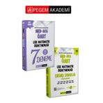 Pegem Akademi Yayıncılık PEGEM AKADEMİ 2025 MEB-AGS-ÖABT Lise Matematik Öğretmenliği Çıkmış Sorular + 2025 MEB-AGS-ÖABT Lise