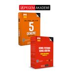 Pegem Akademi Yayıncılık PEGEM AKADEMİ 2026 KPSS Genel Yetenek Genel Kültür Lisans Konu Anlatımlı Modüler Set - (6 Kitap) + 2