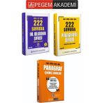 Pegem Akademi Yayıncılık PEGEM AKADEMİ Paragraf Çıkmış Sorular +KPSS TYT MSÜ 222 Soruda Di