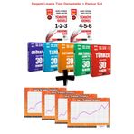 Pegem Akademi Yayıncılık Pegem KPSS 2024 Türkiye Geneli + Lisans Tüm Denemeler Parkur Seti - Genel Yetenek Genel Kültür 7+4