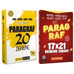 Pegem + Evp 2026 Kpss Meb-Ags Ales Dgs Paragraf Ezberbozan + Risk 20+21 Deneme 2 Li Set Pegem + Evp Akademi Yayınları