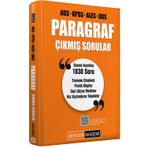 Pegem Kpss Ags Ales Dgs Paragraf Çıkmış Sorular Pegem Akademi Yayıncılık