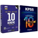 Pegem + Marka 2026 Kpss Genel Yetenek Genel Kültür 10+10 Deneme 2 Li Set Pegem Akademi + Marka Yayınları