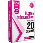 Pegem Yayınları 2023 KPSS Eğitim Bilimleri Ölçme ve Değerlendirme 20 Deneme