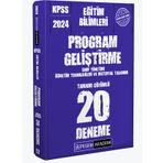 Pegem Yayınları - 2024 KPSS Eğitim Bilimleri Program Geliştirme 20 Deneme