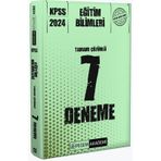 Pegem Yayınları 2024 KPSS Eğitim Bilimleri Tamamı Çözümlü 7 Deneme