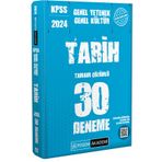 Pegem Yayınları - 2024 KPSS Genel Kültür Genel Yetenek Tarih 30 Deneme