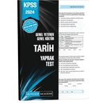 Pegem Yayınları 2024 KPSS Genel Yetenek Genel Kültür Tarih Yaprak Test