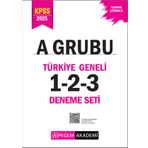 Pegem Yayınları 2025 KPSS A Grubu Tamamı Çözümlü Türkiye Geneli 1-2-3 (3&amp;#39;lü Deneme Seti)