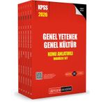 Pegem Yayınları 2026 KPSS Genel Yetenek Genel Kültür Lisans Konu Anlatımlı Modüler Set - (6 Kitap)