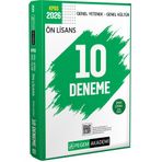 Pegem Yayınları 2026 KPSS Genel Yetenek Genel Kültür Ön Lisans Tamamı Çözümlü 10 Deneme