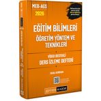 Pegem Yayınları 2026 MEB AGS Eğitim Bilimleri Öğretim Yöntem ve Teknikleri Video Destekli Ders İzleme Defteri