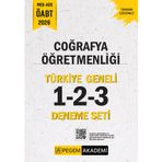 Pegem Yayınları 2026 MEB AGS ÖABT Coğrafya Öğretmenliği Tamamı Çözümlü Türkiye Geneli 1-2-3 (3&amp;#39;lü Deneme Seti)