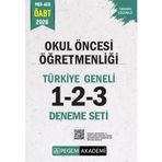 Pegem Yayınları 2026 MEB AGS ÖABT Okul Öncesi Öğretmenliği Tamamı Çözümlü Türkiye Geneli 1-2-3 (3&amp;#39;lü Deneme Seti)