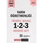 Pegem Yayınları 2026 MEB AGS ÖABT Tarih Öğretmenliği Tamamı Çözümlü Türkiye Geneli 1-2-3 (3&amp;#39;lü Deneme Seti)