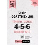 Pegem Yayınları 2026 MEB AGS ÖABT Tarih Öğretmenliği Tamamı Çözümlü Türkiye Geneli 4-5-6 (3&amp;#39;lü Deneme Seti)
