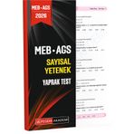 Pegem Yayınları 2026 MEB AGS Sayısal Yetenek Yaprak Test