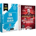 Pegem Yayınları Pegem Akademi 2026 En Güncel Bilgiler Konu ve Yargı Yayınları Güncel Bilgiler Deneme Seti 2 Kitap