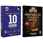 Pegem + Yönerge 2026 Kpss Genel Yetenek Genel Kültür 10+7 Deneme 2 Li Set Pegem Akademi + Yönerge Yayınları