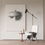 Pegziz Karakalem Çizim Sanatsal Tablo Salon Duvar Dekorasyon Duvar Dekor Kanvas Tablo - 60X90