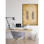Pegziz pgzzNM1499 Dekoratif Sanatsal İlaç Kapsül Patent Posteri 60x90cm.