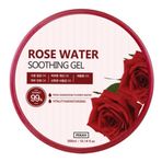 Pekah 300 ml Rose Water Soothing Gel Gül Suyu Içeren Hassasiyet Karşıtı Tonlayıcı ve Nemlendirici Jel