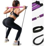 Pekial Squat Pilates Studio Evde Spor Egzersiz Çubuğu Kalça Basen Sıkılaştırıcı Pilates Barı
