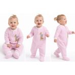Pekmini Bebe 6/48 Ay Kapitoneli Bebek Uyku Tulumu - Pembe