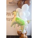 PEKSHOP Happy Birthday Yazılı Köpek Folyo Balon