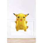 Pekshop Pikachu folyo balon pokemon temalı doğum günü süsleri - Çok Renkli