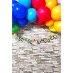 PEKSHOP Pokemon Tema Doğum Günü İyi Ki Doğdun Banner Kalın Kart Uzun Banner