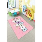 Pelangi Desenli Renkli Dijital Baskılı Yıkanabilir Kaymaz Taban Modern Mutfak Halısı (Süngersiz) - 60 x 120 cm