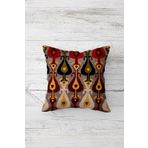 Pelangi Kilim Desen Çift Tarafı Baskılı Gizli Fermuarlı Yastık Kılıfı Kırlent Koltuk Yastık Kılıfı, gri 45 x 45, 24691264345451