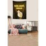 Pelangi Maske Mesafe Psikolog Yıkanabilir Leke Tutmaz Kumaş Duvar Örtüsü Duvar Halısı Tapestry WLL014, 35 x 50
