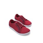 Pelanir Bordo Kadın Barefoot Ayakkabı, Geniş Burun Tasarımlı Esnek ve Hafif Minimalist Sneaker