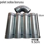 Pelet Soba Borusu 9.5 cm