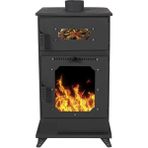 Pelet Sobası M002 Mini Fırınlı Pelet Sobası