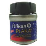 Pelikan 104430 – el işi boyası plaka, cam ton 59, 50 ml, gümüş