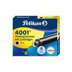 Pelikan 301218 Siyah 6'lı Dolma Kalem Tüpü